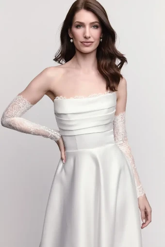 Wtoo by Watters Aster With Sleeves - 16744 #2 Ivory thumbnail