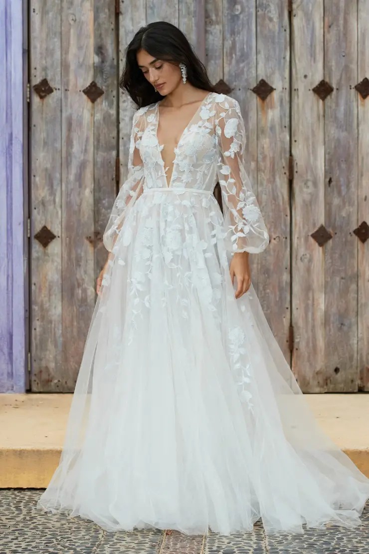 Willowby by Watters Olena with Sleeves - 58714S Default Image