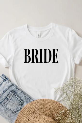 Heirloom Bridal Modern Bride T Shirt #0 default White thumbnail