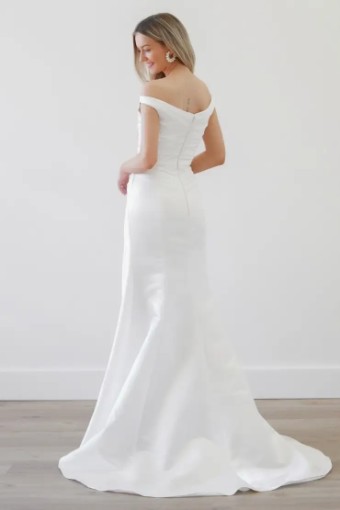 Wtoo by Watters March w/ Overskirt - 11243 #4 default Ivory thumbnail