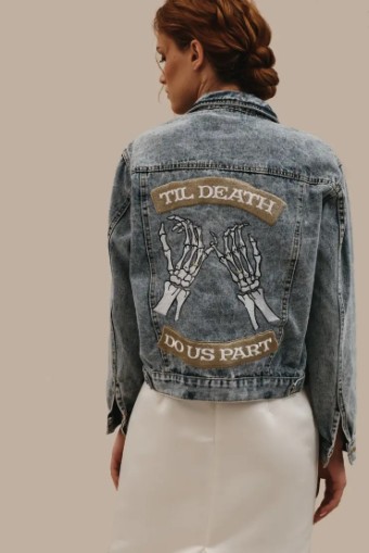 Heirloom Bridal Till Death Pinky Promise #0 default Blue Denim thumbnail