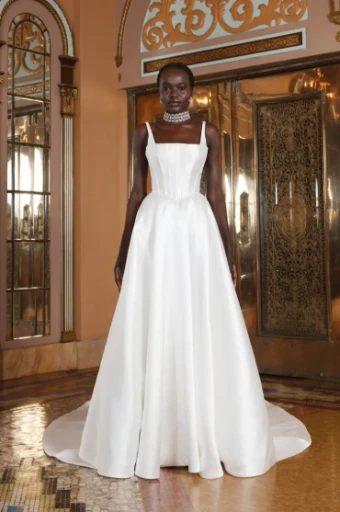 Evie Young Hall - EY640SA Satin #0 default Ivory thumbnail