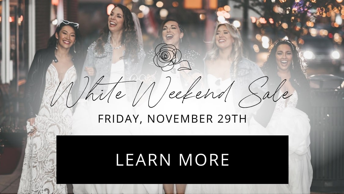 White Weekend Sale Banner for Mobile