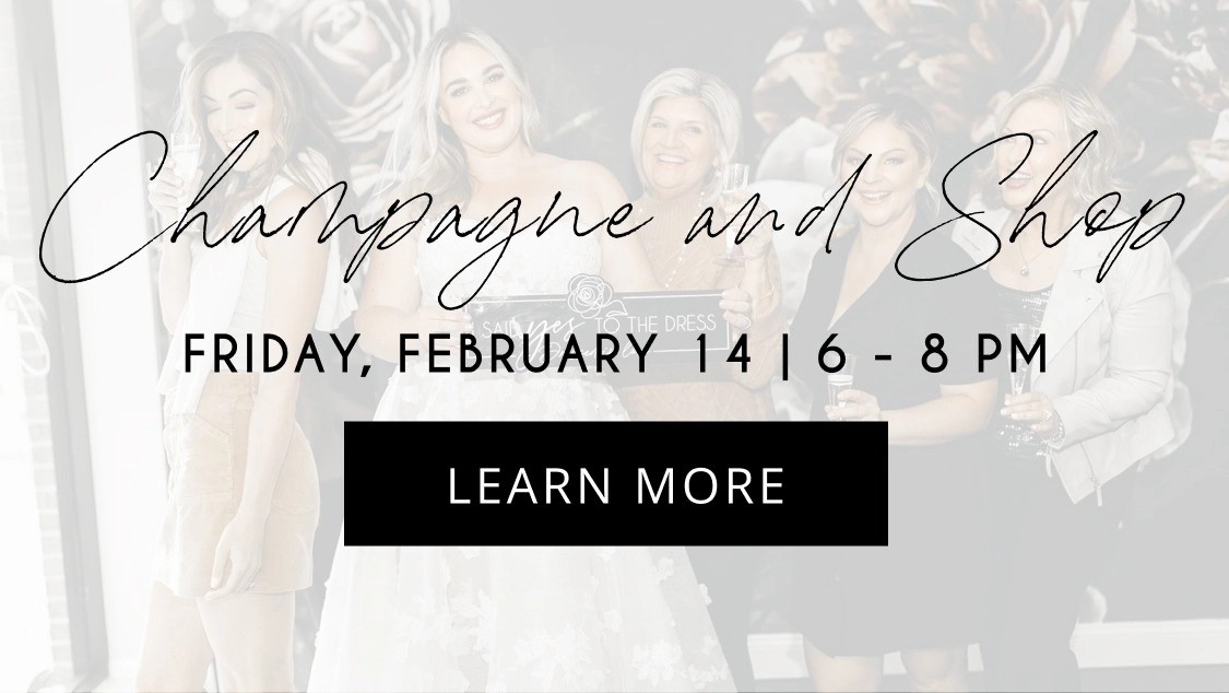 Champagne and Shop at Dressed in Love Mobile