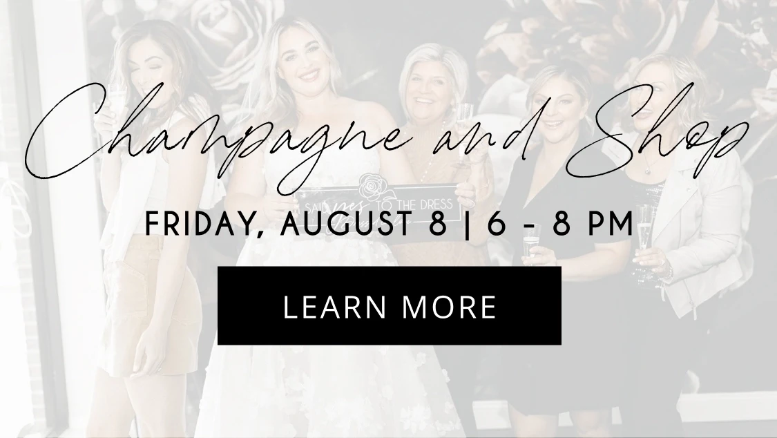 Champagne and Shop at Dressed in Love Mobile