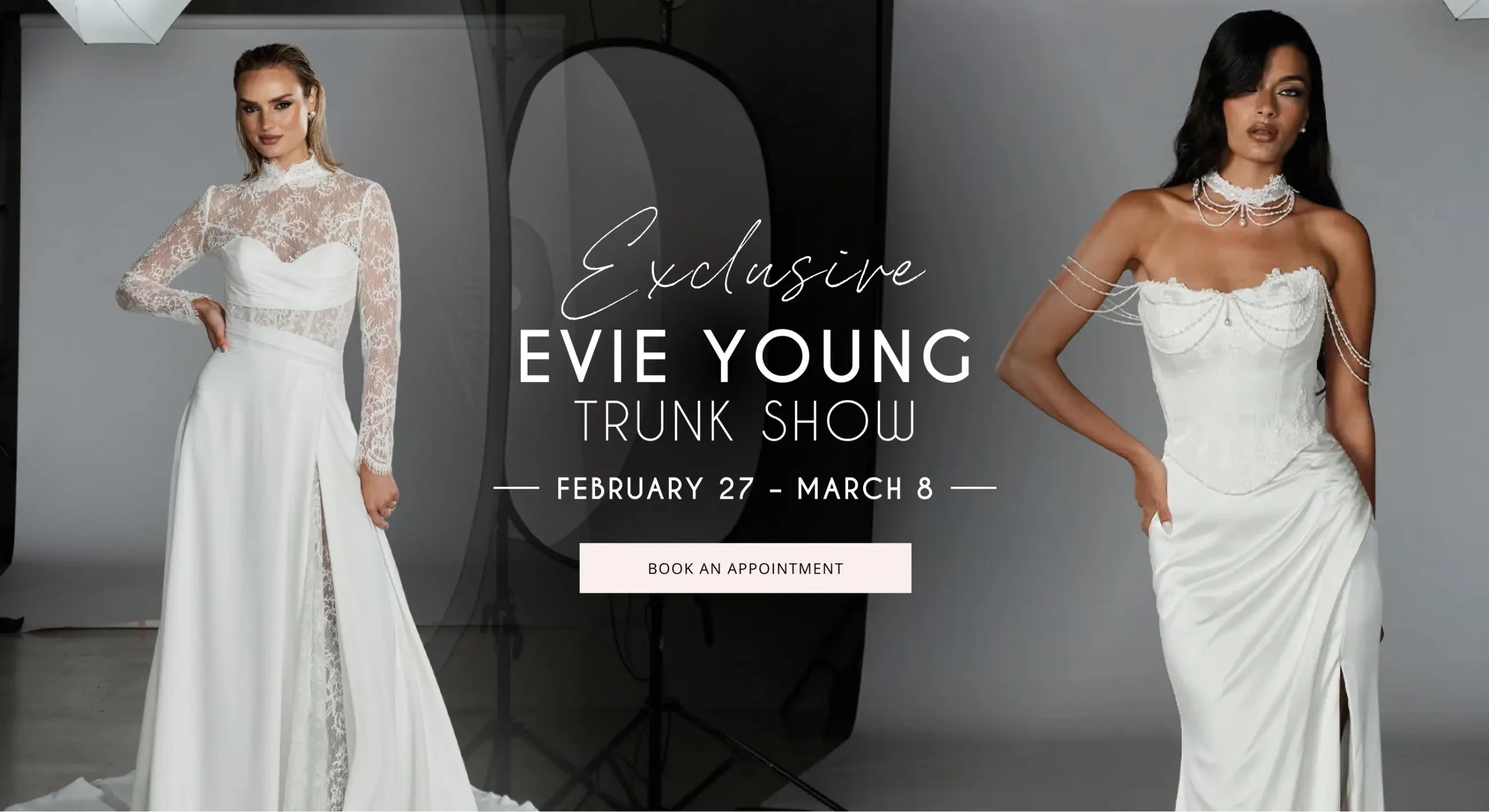 evie young trunk show february- march 2026